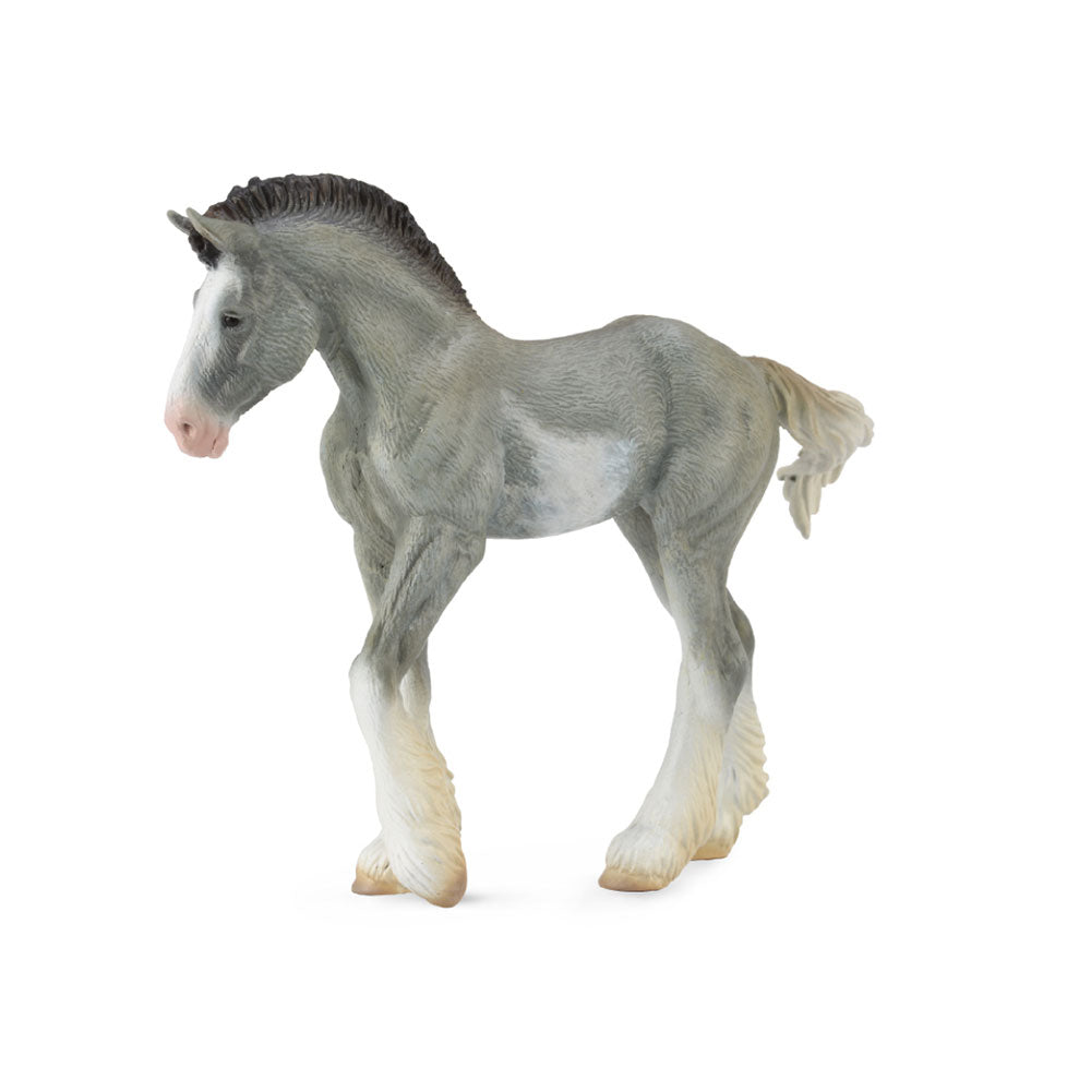 Figura źrebaka Coldsa Clydesdale (medium)