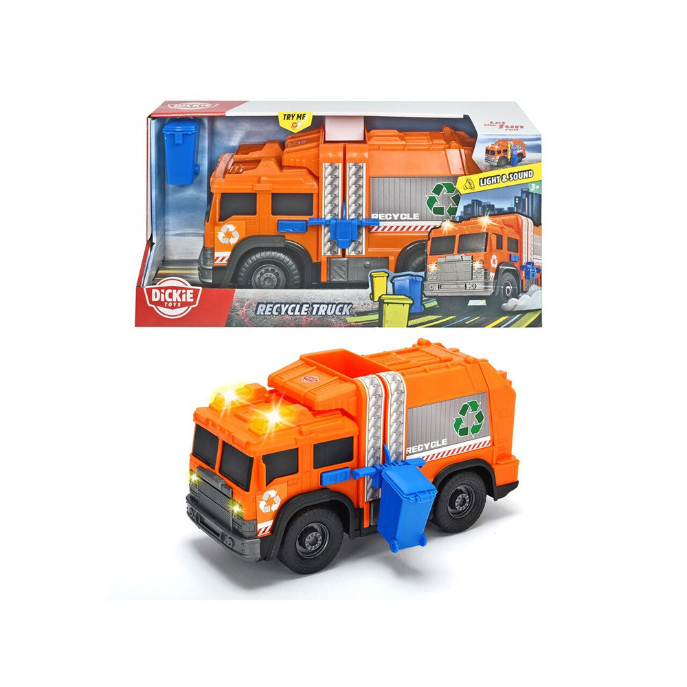 Dickie Toys Recycle Truck met licht en geluid 30 cm