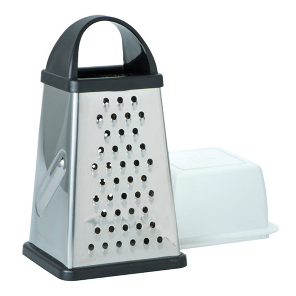 Avanti rustfrit stålkasse Grater (4 -sidet)