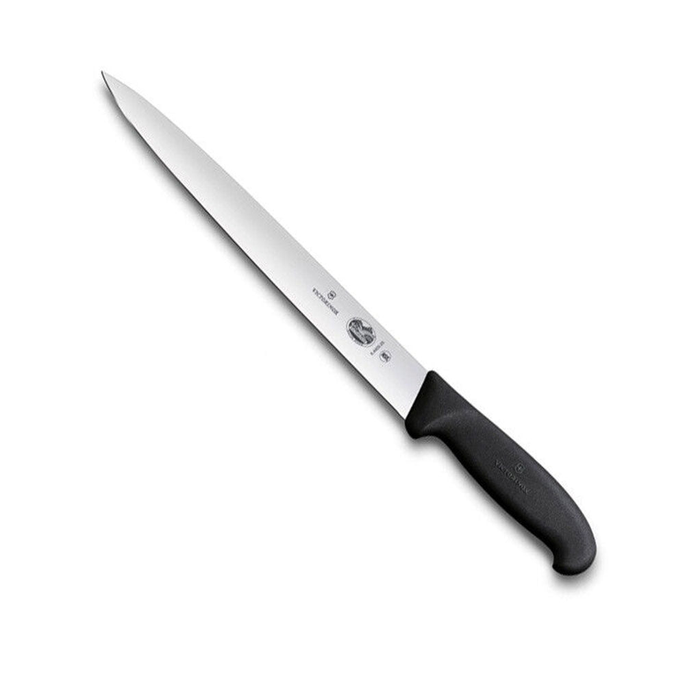 Spiss spiss kant skiver kniv fibrox 25cm (svart)