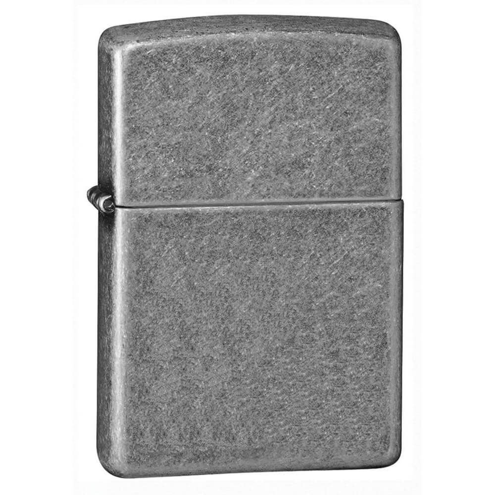 Zippo antikk sølvplate finish lettere