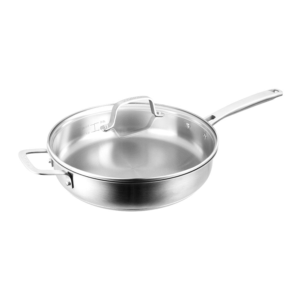 Pyrolux Radius 85 Saute Pan con Helper Hnadle