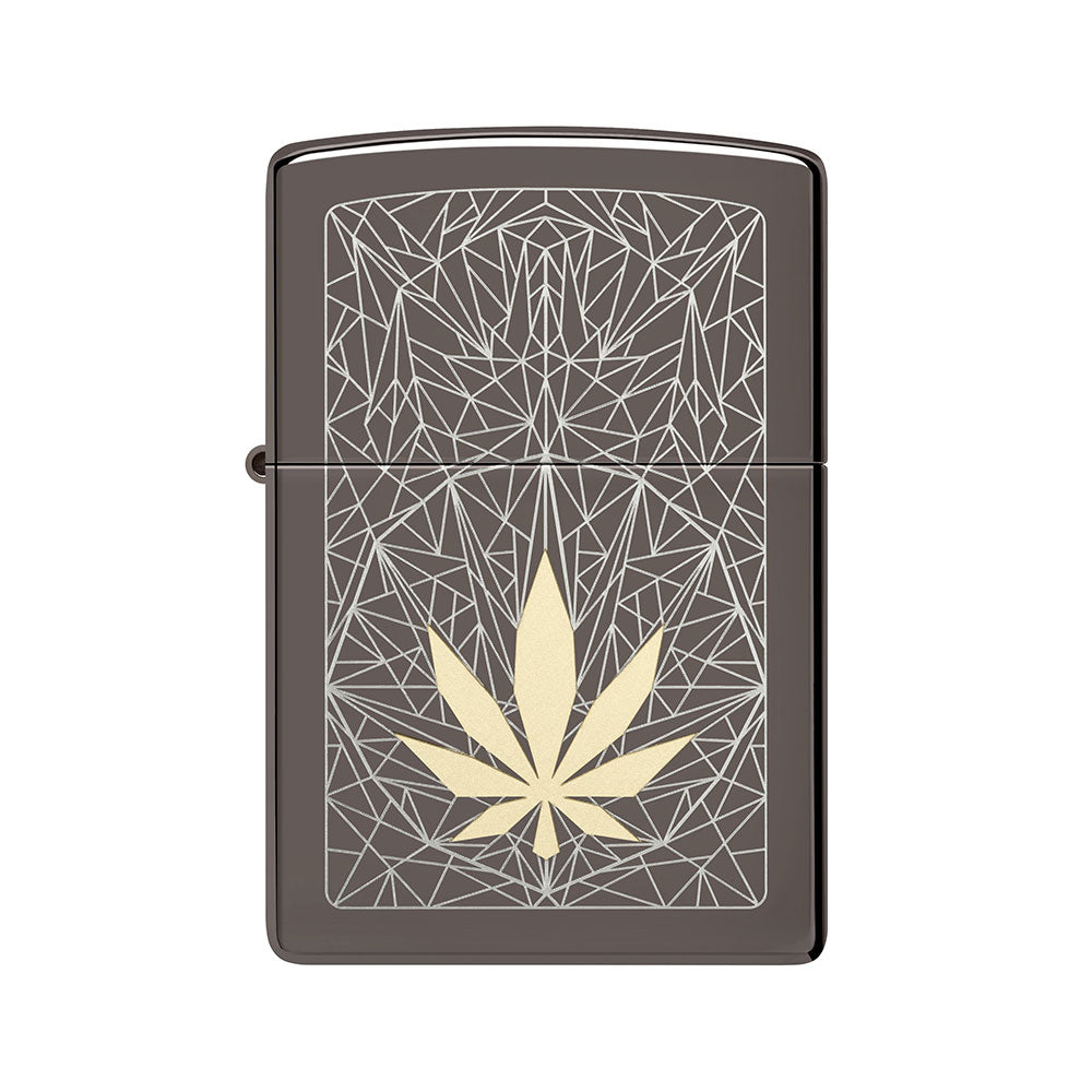 Brique du vent de cannabis zippo