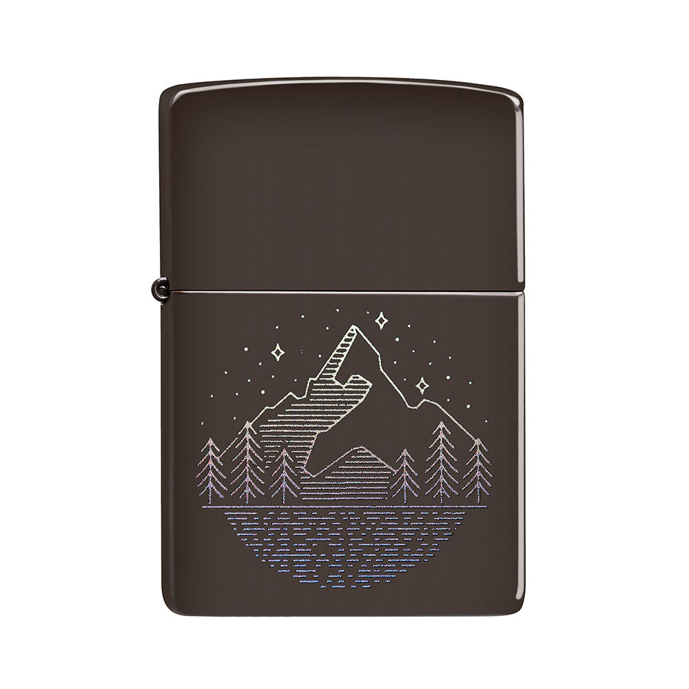  Zippo Mountain Design Sturmfeuerzeug