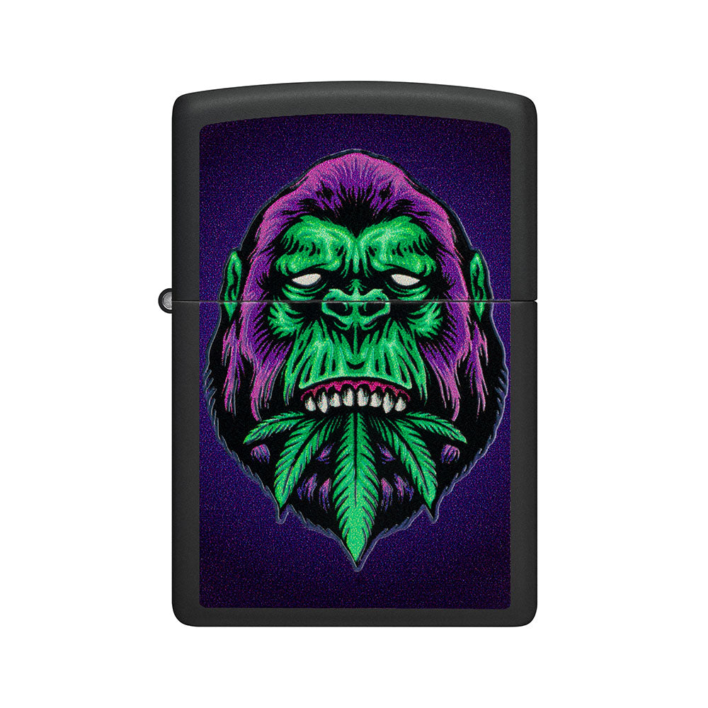 Zippo Cannabis Black Light Accendino.