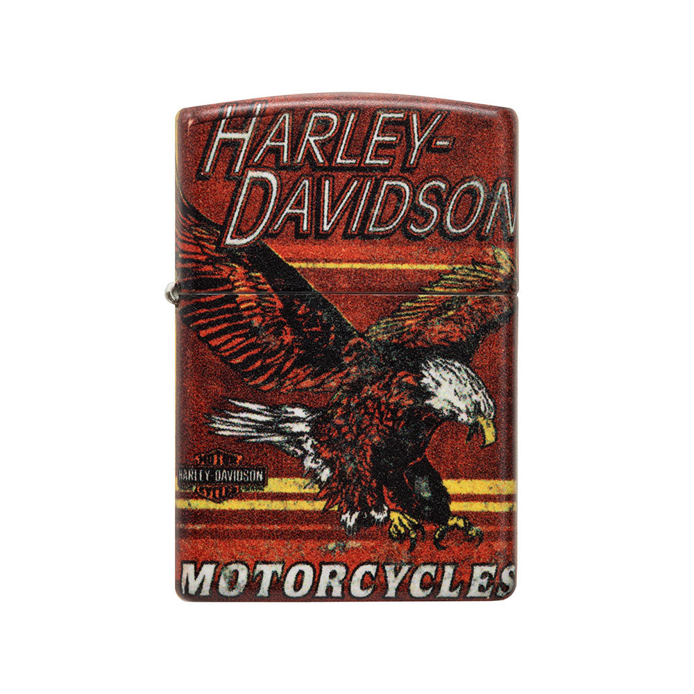 Zippo Harley Davidson vindtett lettere