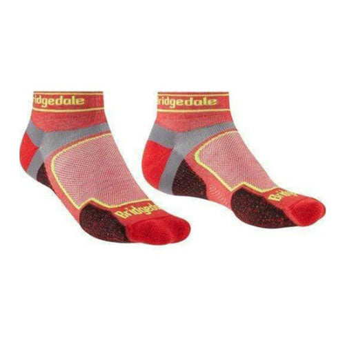 Low Cut Trail Run Ultralight T2 Coolmax Socks (Red)