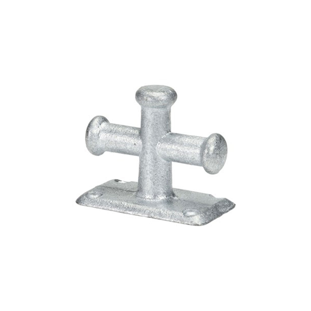 Galvanised Squared Based Cross Bollard