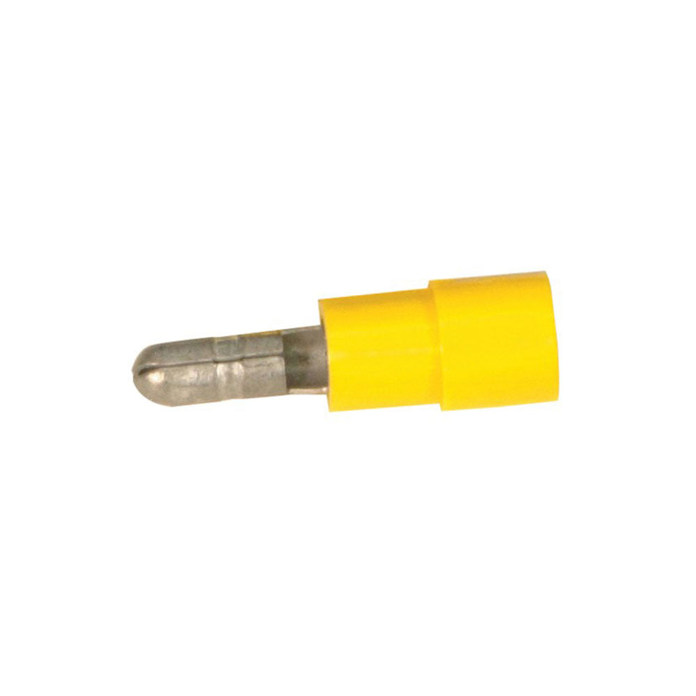 Conector de bala 4mm 100pcs (amarelo)