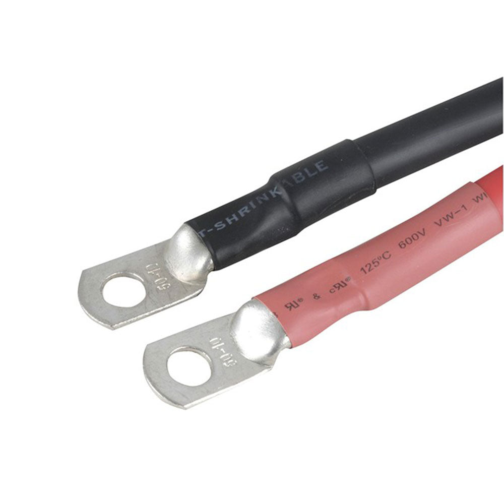 2-Gauge Tinned Battery Power Lead (Red)