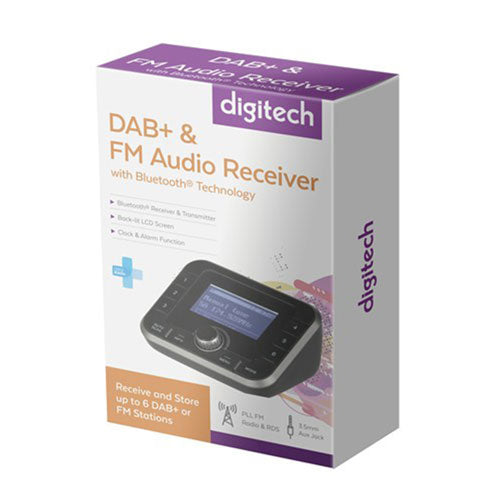 Digitech DAB+ FM Audio Receiver with Bluetooth