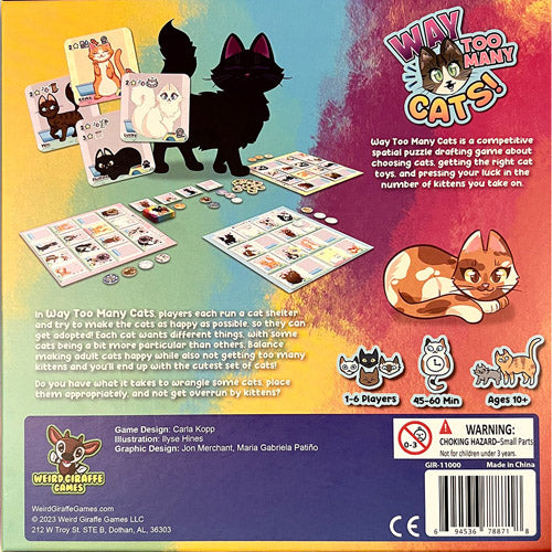 Way Too Many Cats Strategy Game