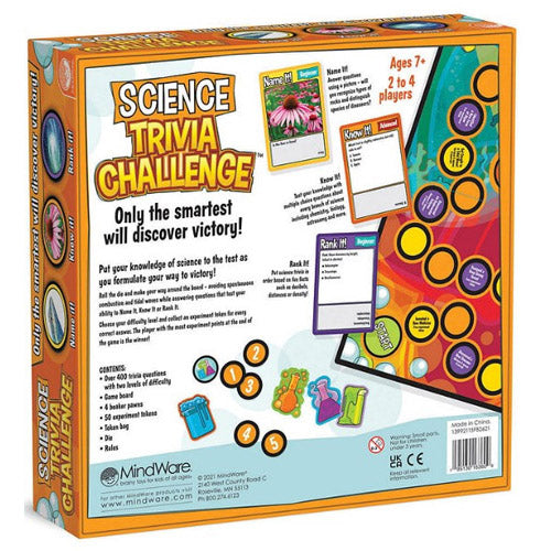 Science Trivia Challenge Family Game