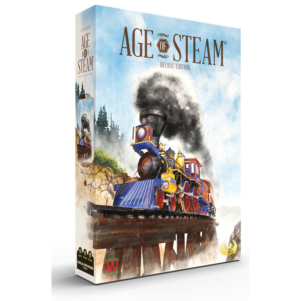 Age of Steam Deluxe Strategy Game