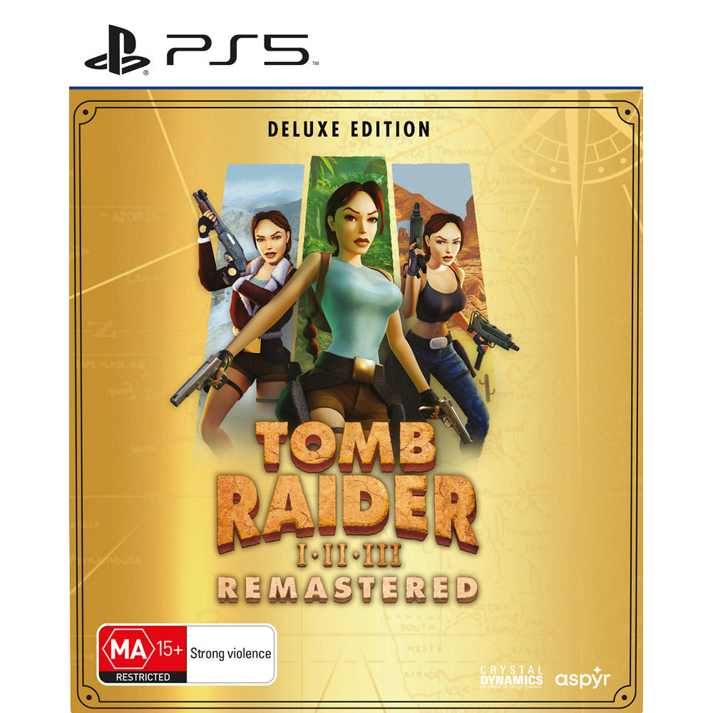 TOMB RAIDER I-III：リマスターコレクションデラックスゲーム