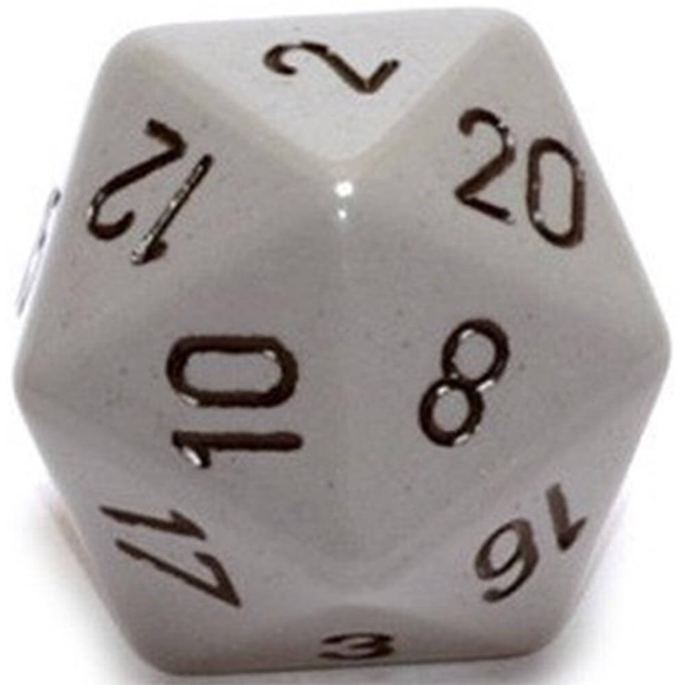 D20 dados opaco (34 mm)