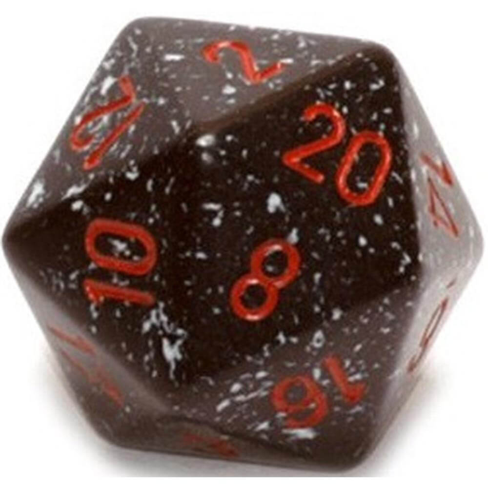 D20 Dice moucheté (34 mm)