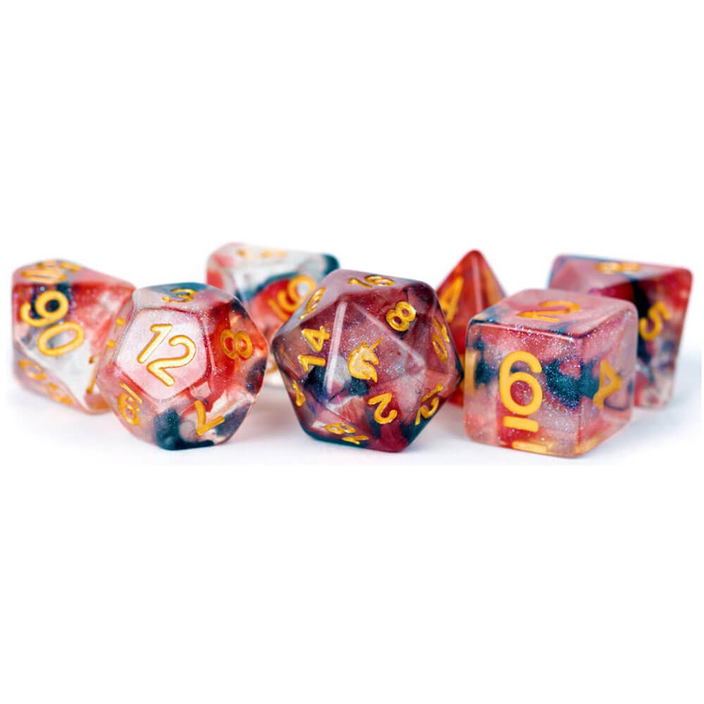 MDG Unicorn Harts Polyhedral Dice Set