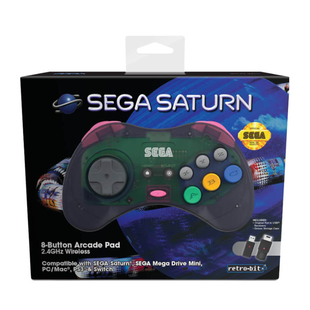 Retro bit Sega Saturn 2,4g M2 arkadepute