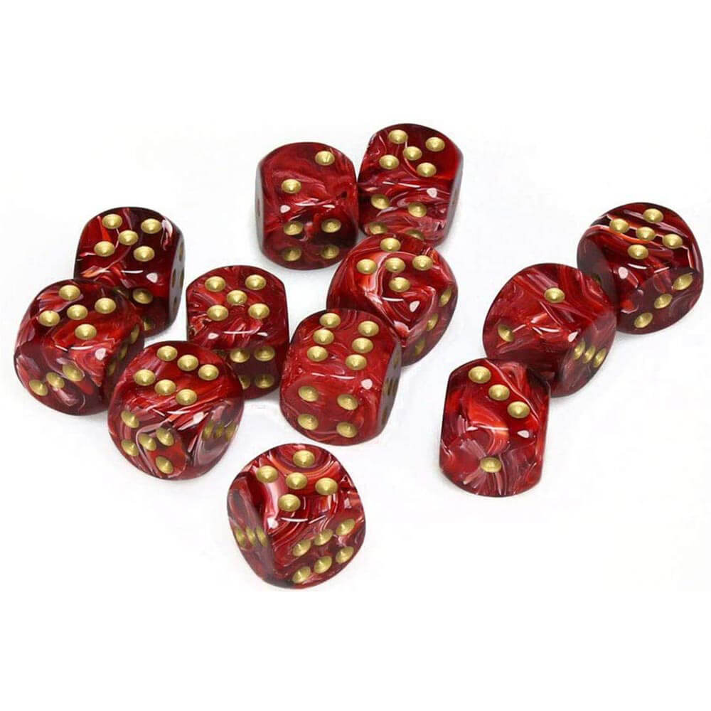 D6 Dice Vortex 16 mm (12 dés)