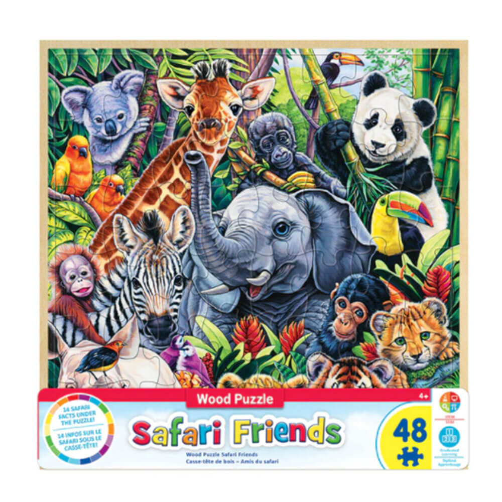 MP Wood Fun Facts Puzzle (48 st)