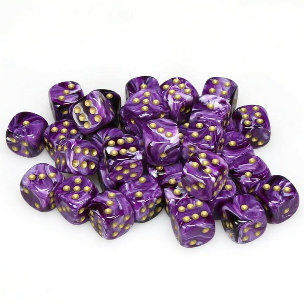 D6 DICE Vortex 12mm (36 dados)