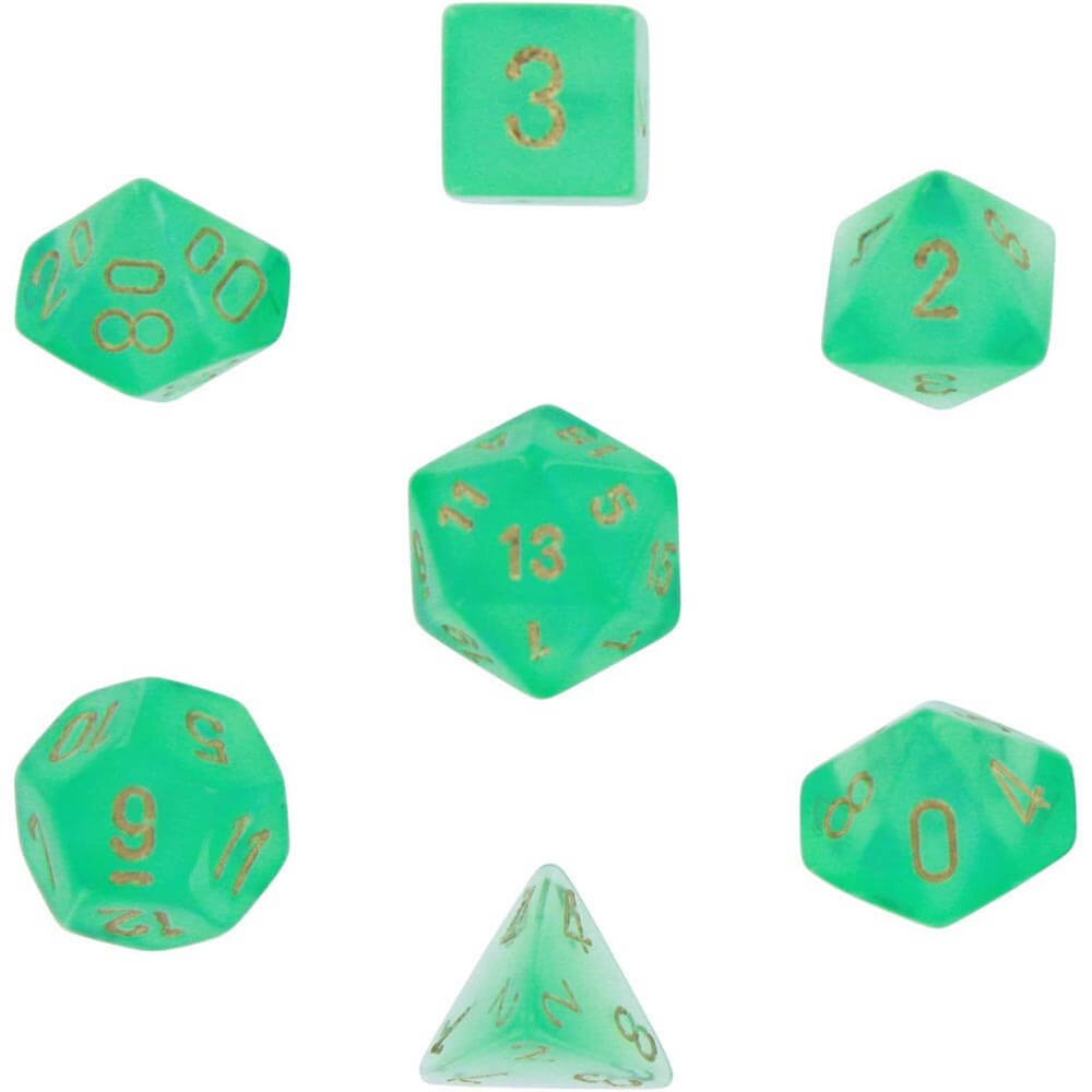 D7 Die Set Dice Borealis Poly (7 dobbelstenen)