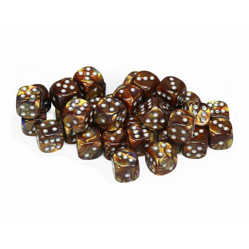 D6 DICE Lustrous 12mm (36 DICE)