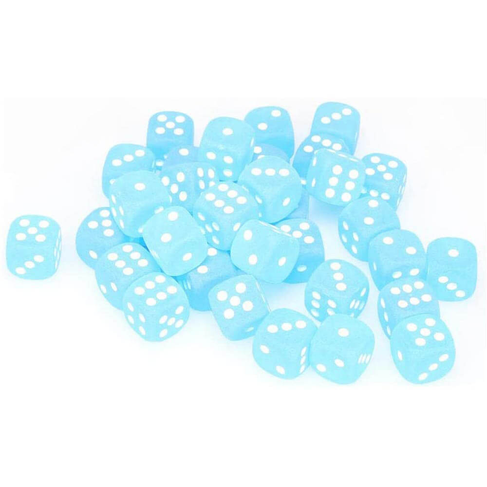 D6 Dice Grosted 12 mm (36 dés)