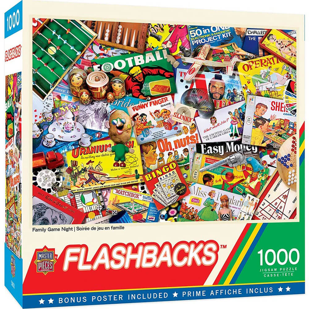 MasterPieces Flashbacks 1000-teiliges Puzzle