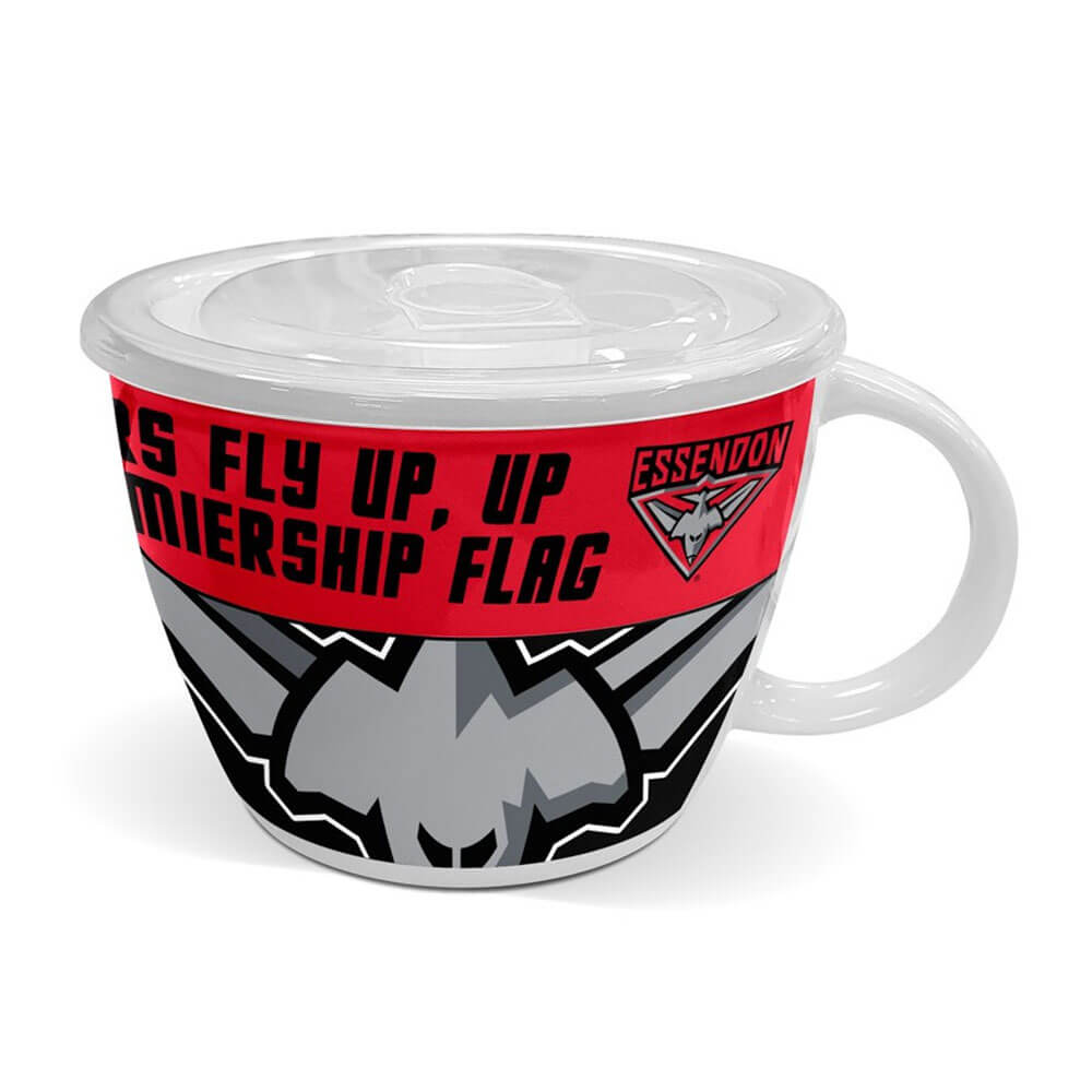 Tasse de soupe AFL avec couvercle