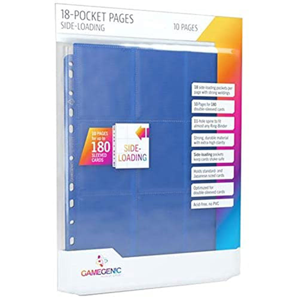 GameGenic Sideloading 18 Pocket Pages 10pcs