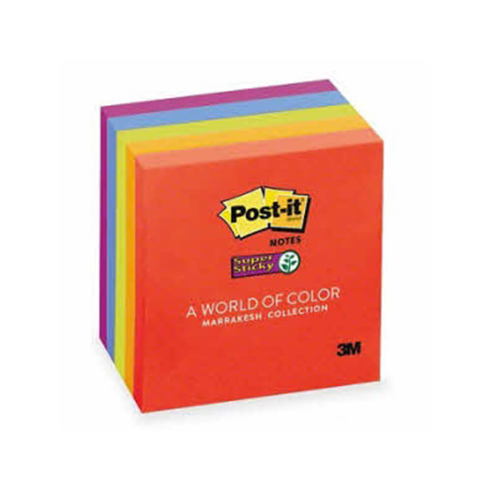 Post-it Super Sticky Notes 76x76mm (5pk)