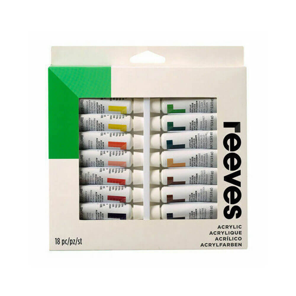 Tubes de peinture Reeves 12 ml (12pk)