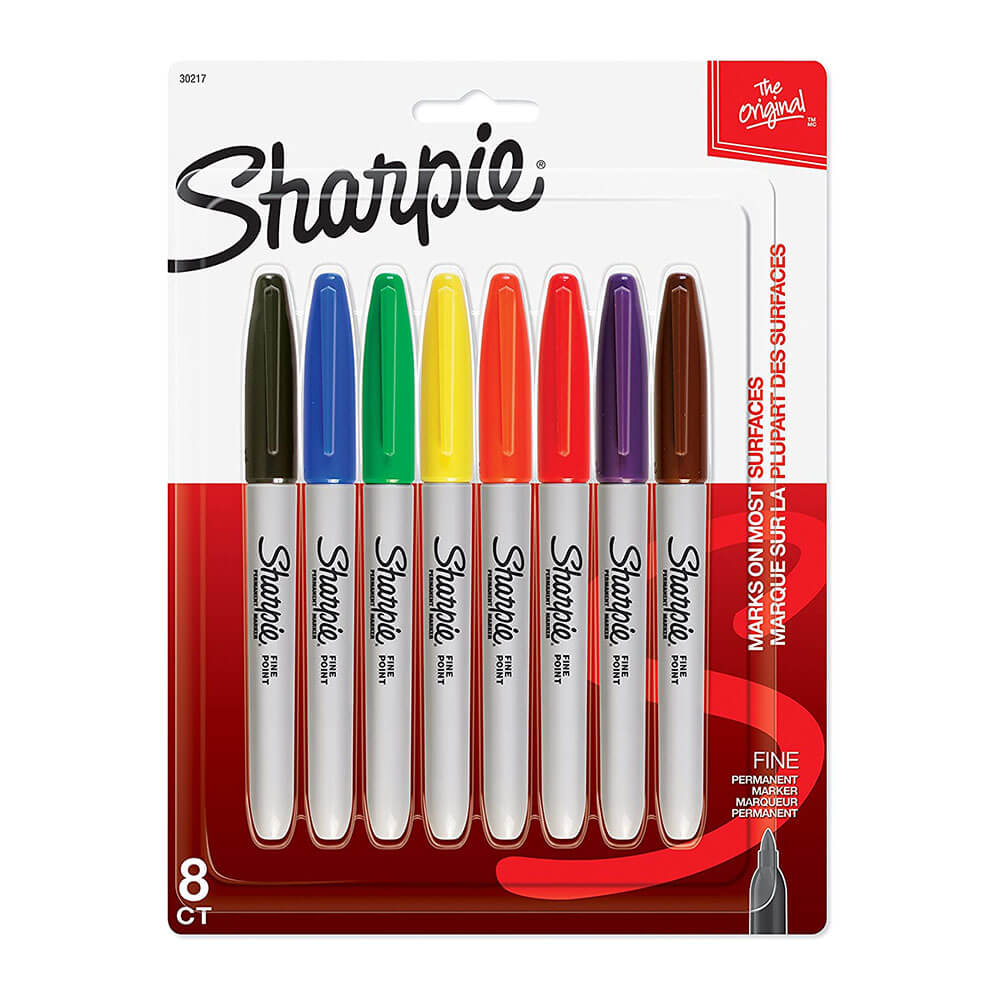 Sharpie fine marqueur permanent assorti