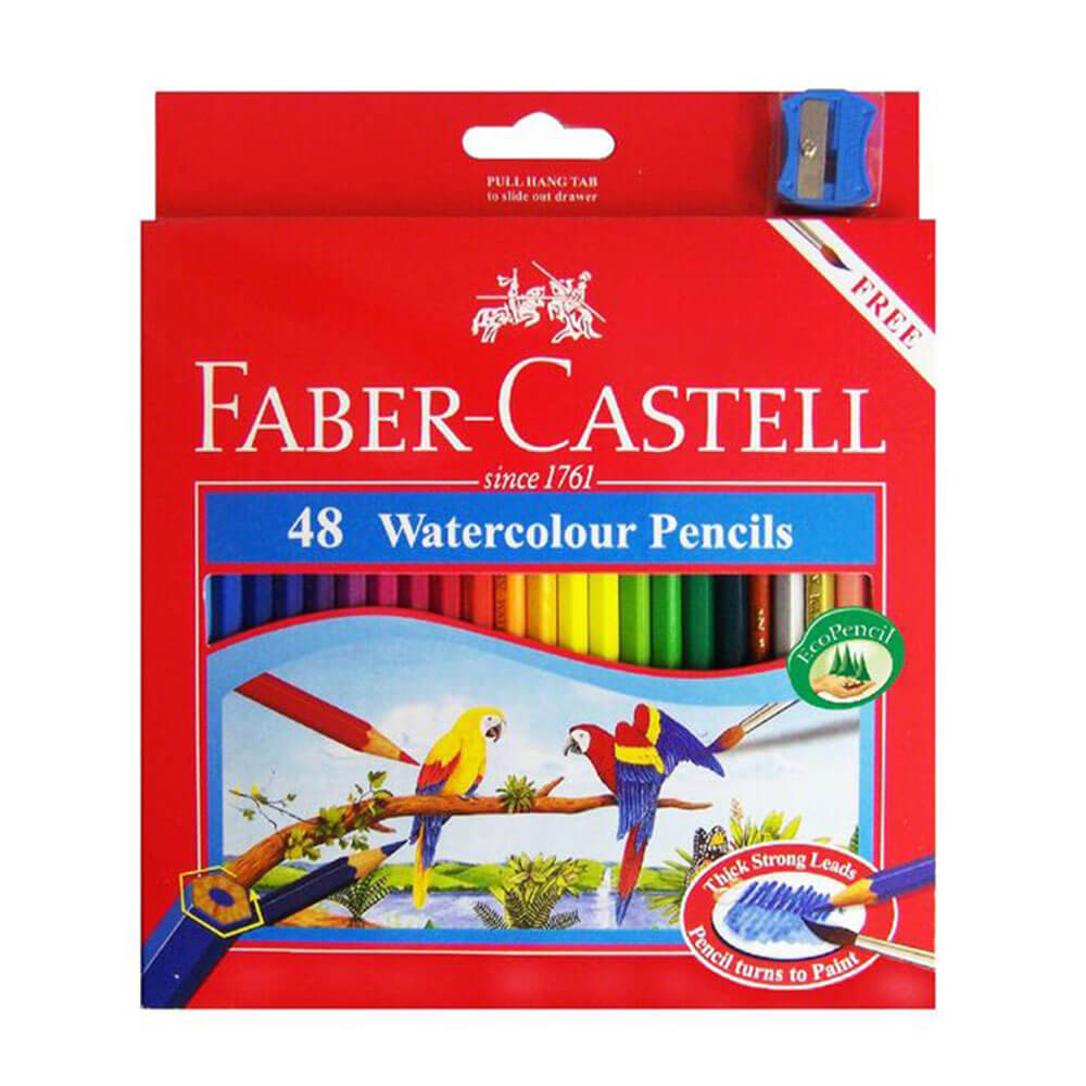 Faber-castell fargede vannfargeblyanter