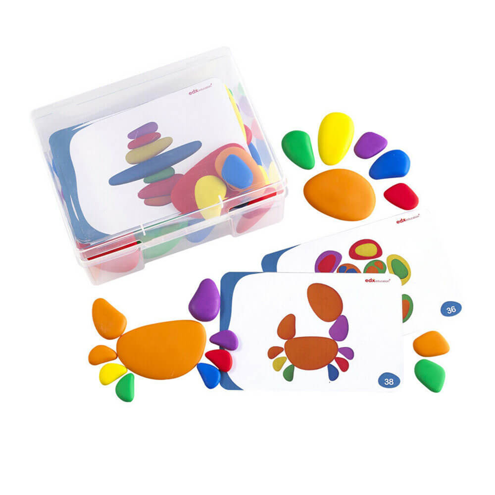 Ensemble d'activités Edx Rainbow Pebbles