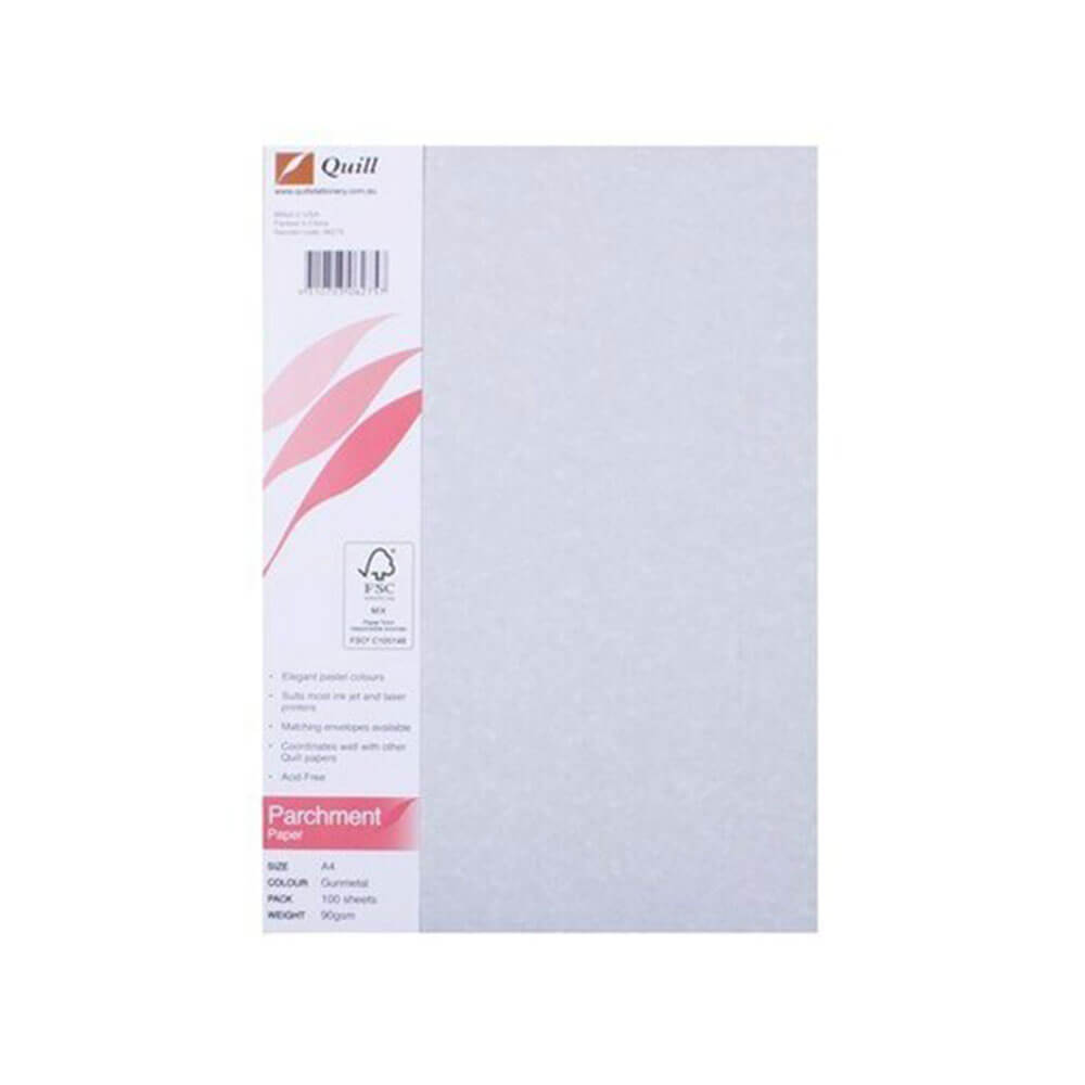 Papel de pergamino Quill A4 (100pk)