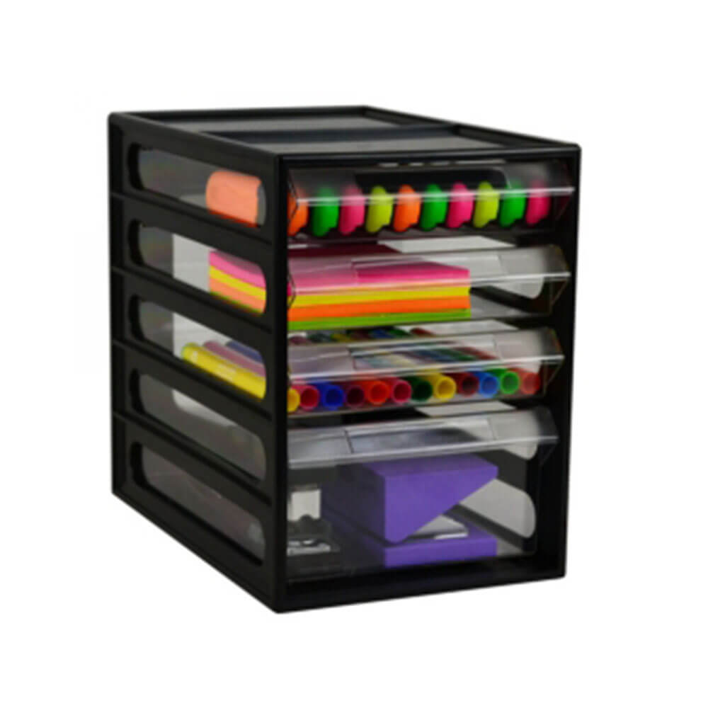 ItalPlast 4 Drawer Office Organizer