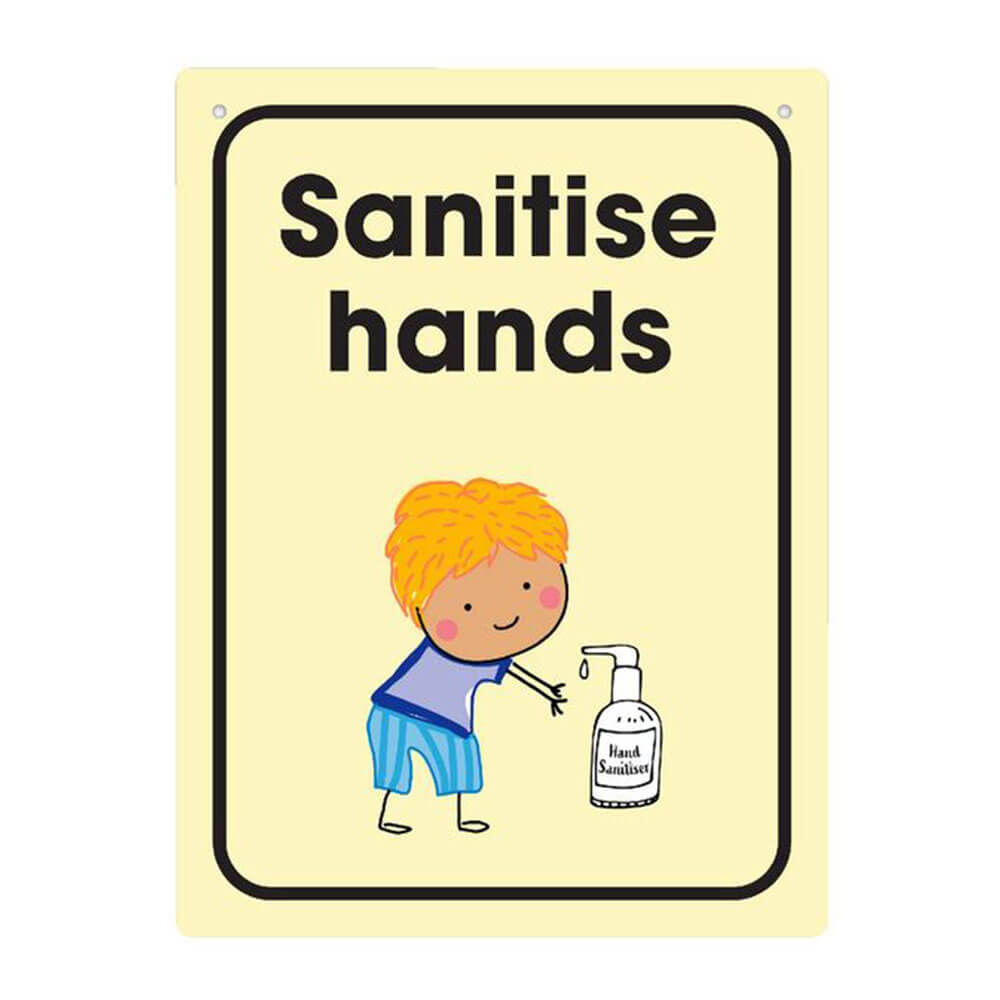 Durus Use Hand Sanitiser Wall Sign (225x300mm)