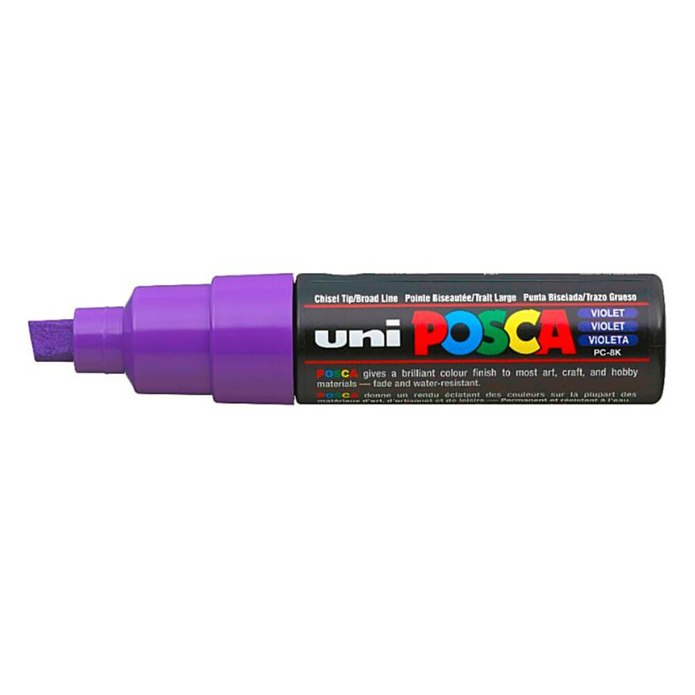 UNI POSCA PC-8K CHISEL TIP PEINT MARKER