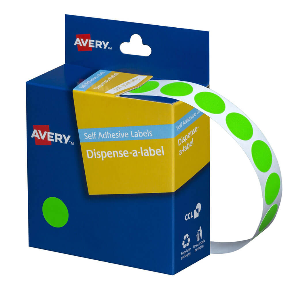 Avery Auto-Adhesive Dot Labels 14 mm (700pcs)