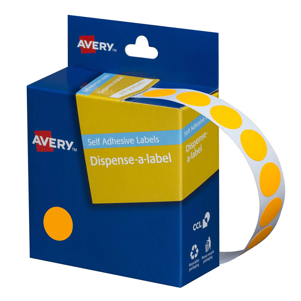 Avery autoadhesivas etiquetas de puntos 14 mm (700pcs)