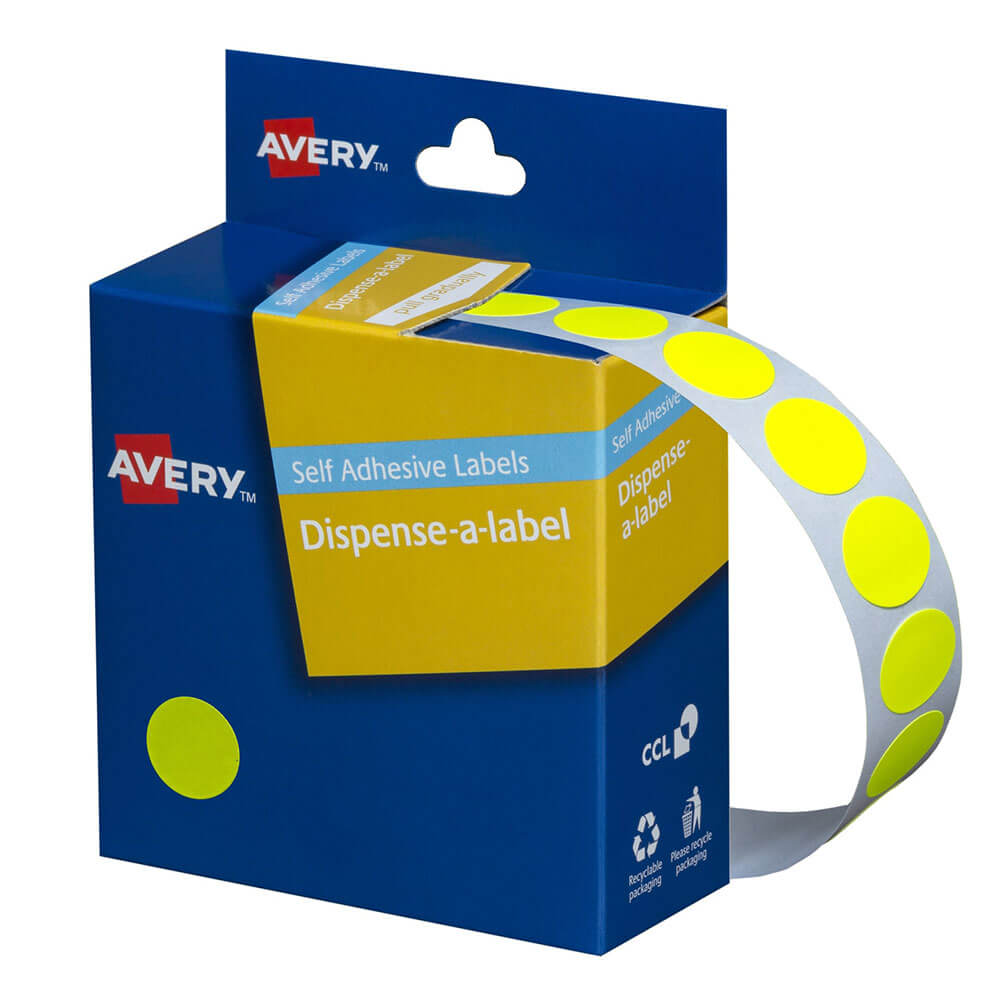 Etichette Avery Autoadesive DOT 14mm (700pcs)