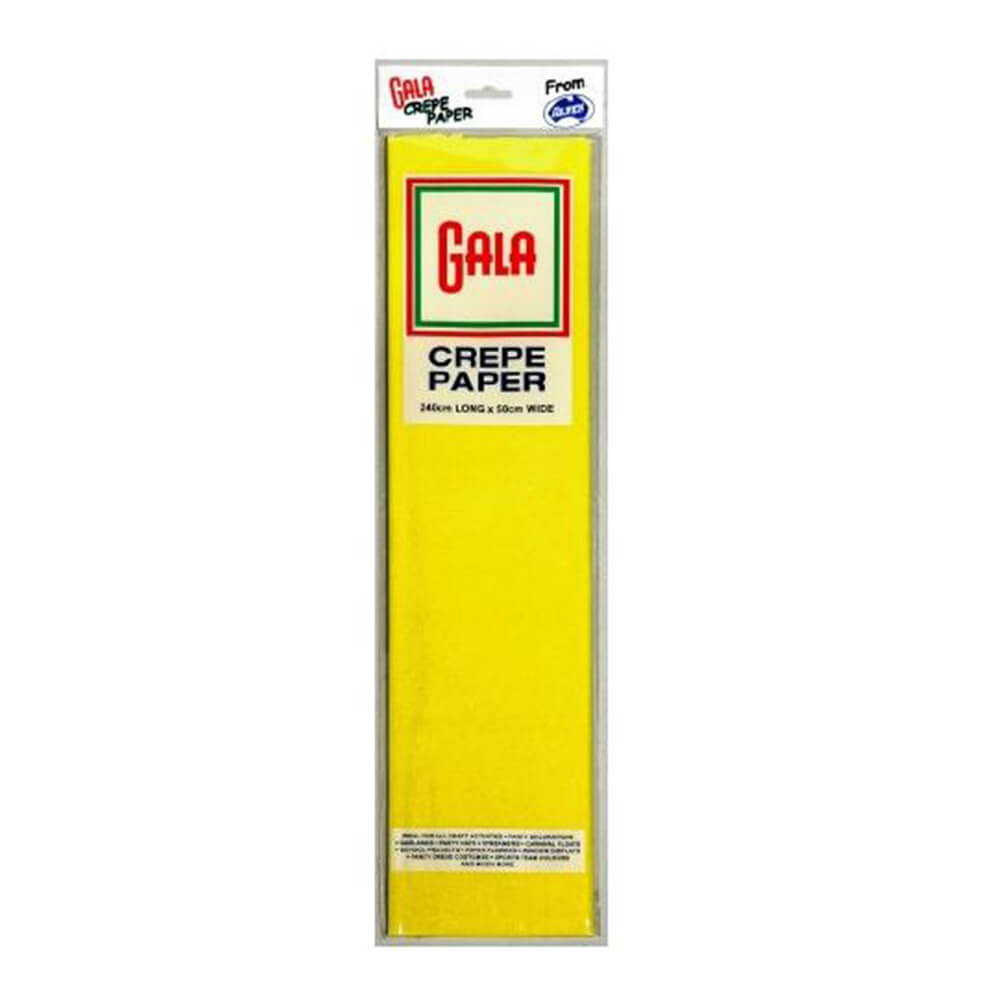 Gala Krepppapier 12er-Pack (240x50cm)