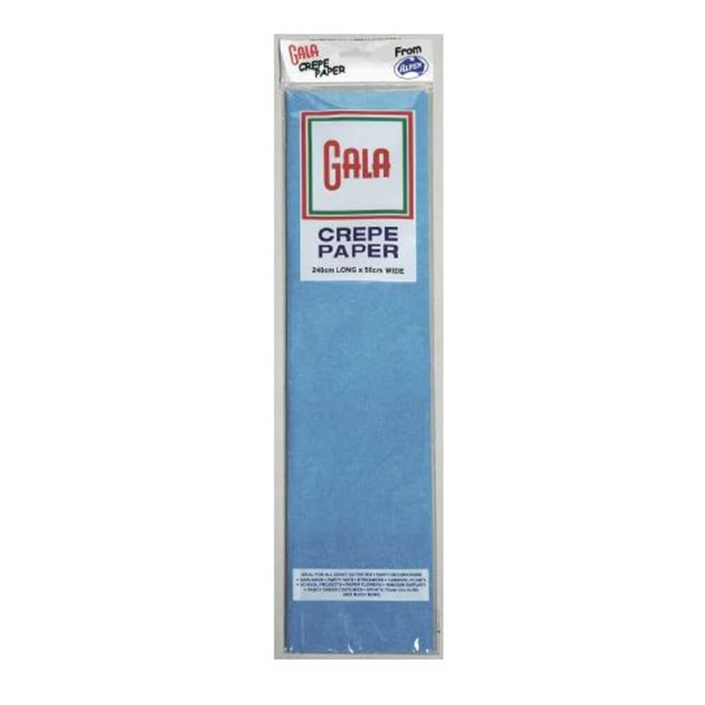 GALA CREPE PAPPER 12-PACK (240x50 cm)