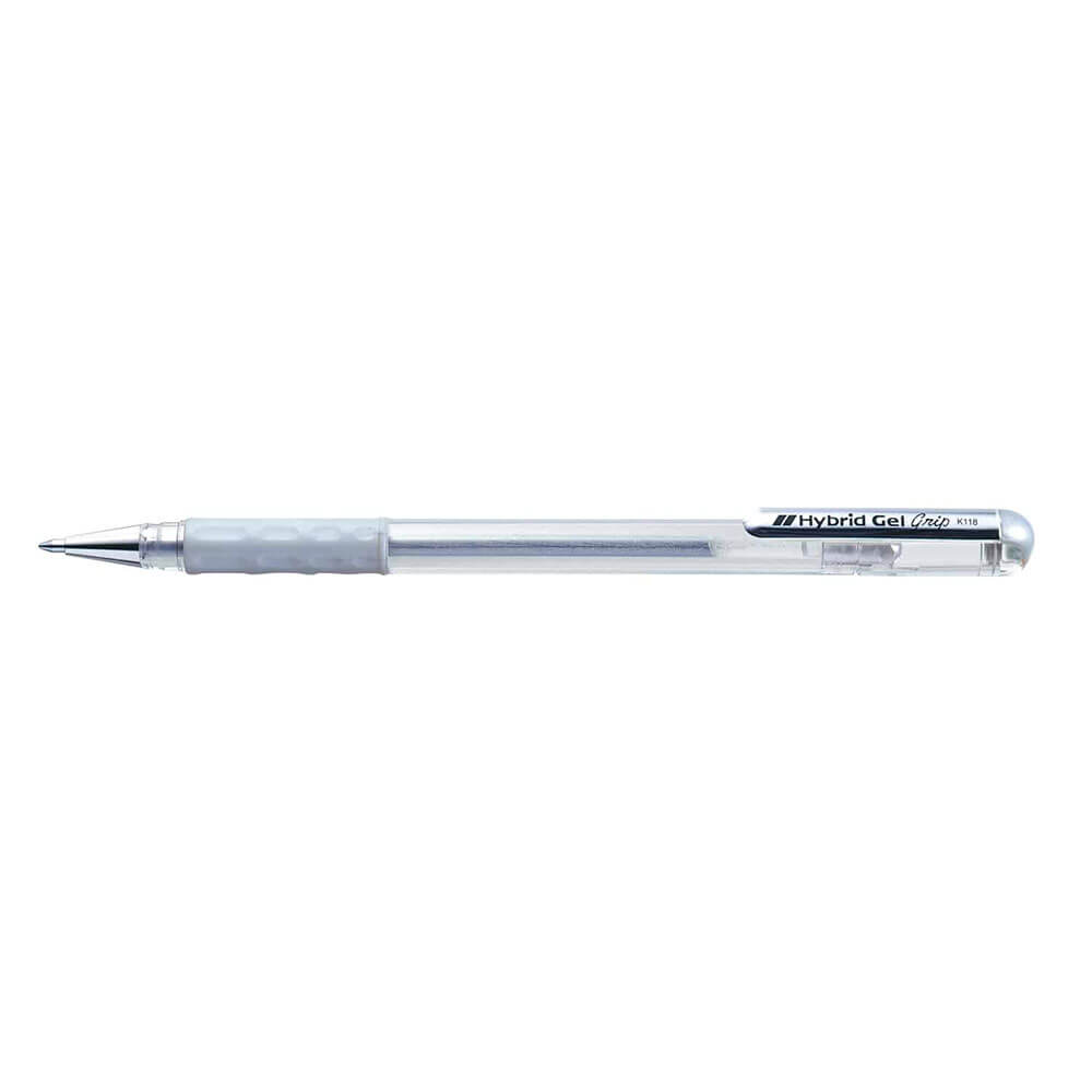 Pentel Hybrid Gel Grip Rollerball Pen (låda med 12)