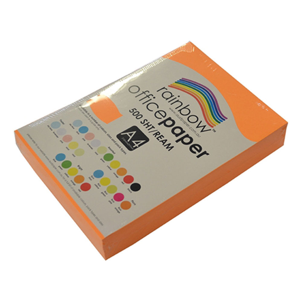 Rainbow A4 Fluoro Copy Paper 75gsm 1-resumen