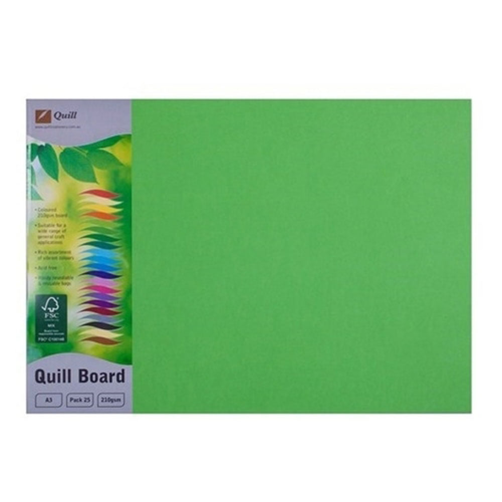 Quill A3 Cardboard 210GSM (pakket van 25)