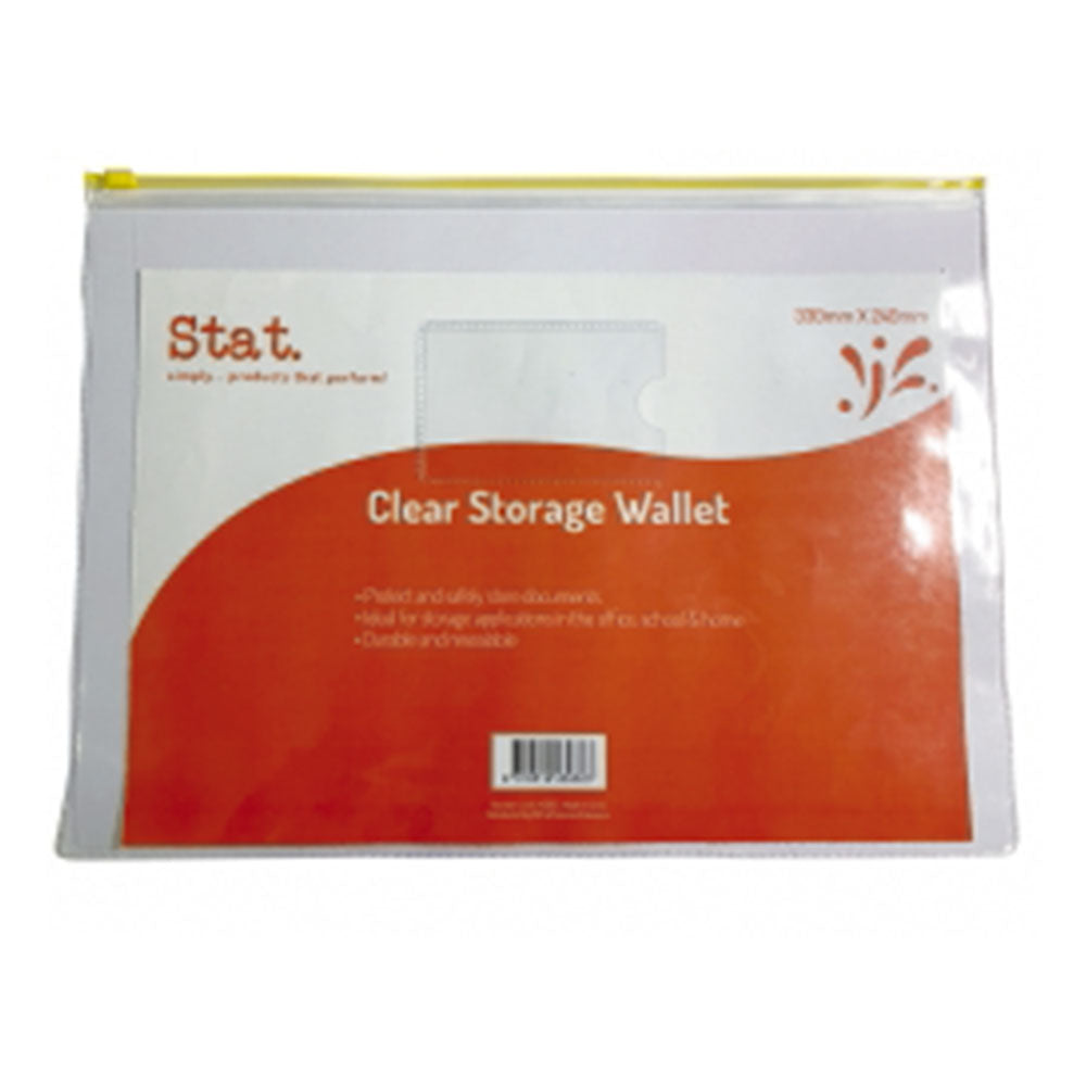 Stat Transparent Data File Envelope (330x240mm)